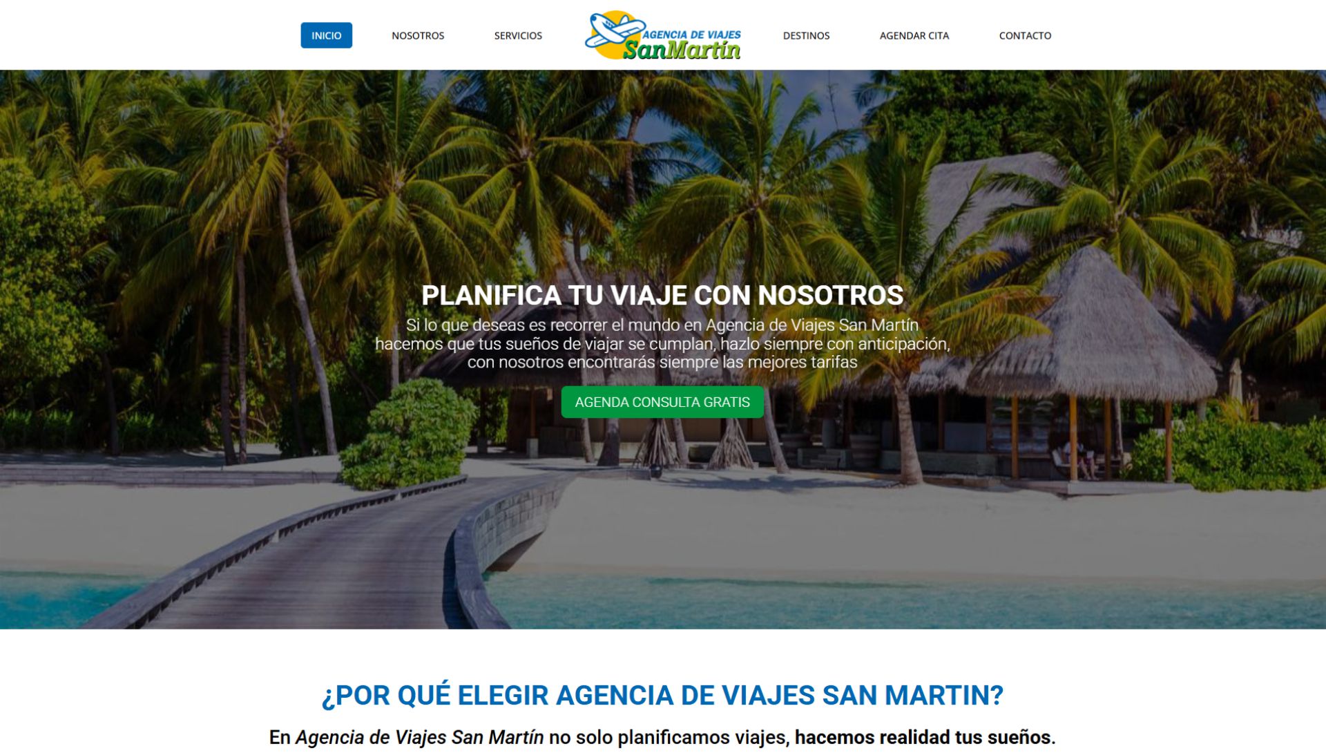 Agencia de Viajes San Martín